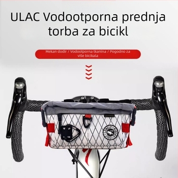 ULAC vodootporna torbica za upravljač bicikla, višenamjenska, 3L kapaciteta, za planinski bicikl