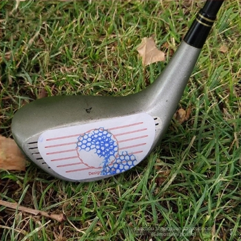 Golf udarne naljepnice – Pribor za vježbanje položaja udarca (Wood, Iron, Putter) – Materijal: naljepnica; Golf dodaci