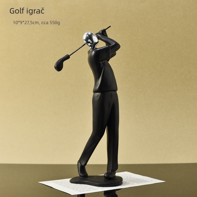 Nordijski minimalistički set figurica likova za dnevni boravak i hodnik — smola, moderni stil, Zhongtuo (Kategorija: Likovi)