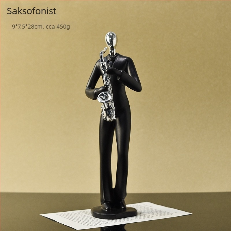 Nordijski minimalistički set figurica likova za dnevni boravak i hodnik — smola, moderni stil, Zhongtuo (Kategorija: Likovi)