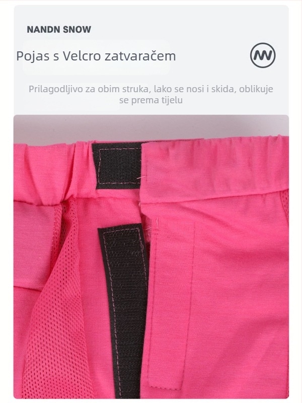 Sealde Dječje hlače zaštite kuka – unutarnje nošenje, prozračne EVA, za skijanje i rolanje