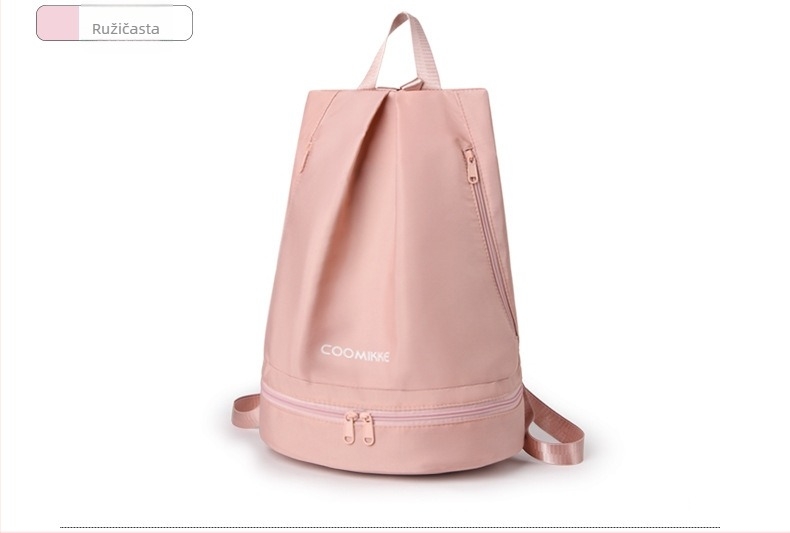 Sportska putna torba s odjeljkom za suho/mokro i pretincom za cipele, Oxford platno, prozračna, vodootporna i otporna na habanje