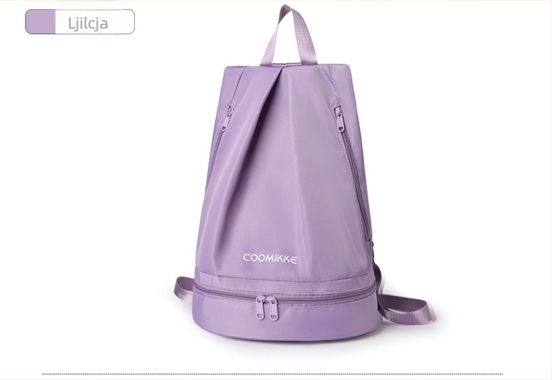 Sportska putna torba s odjeljkom za suho/mokro i pretincom za cipele, Oxford platno, prozračna, vodootporna i otporna na habanje