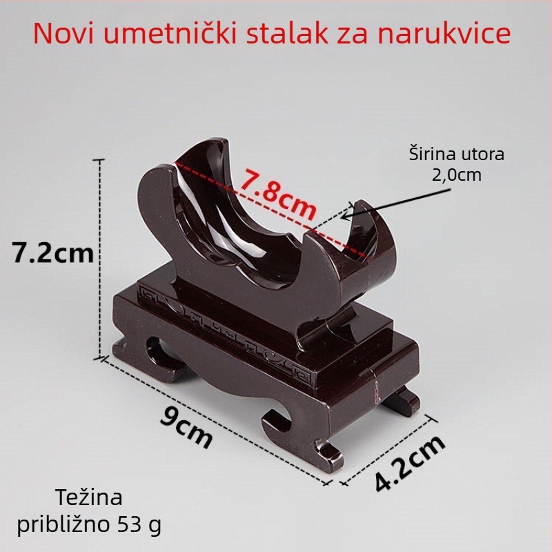 Držač za narukvice - plastika, umjetnički stil, proljetno izdanje 2024