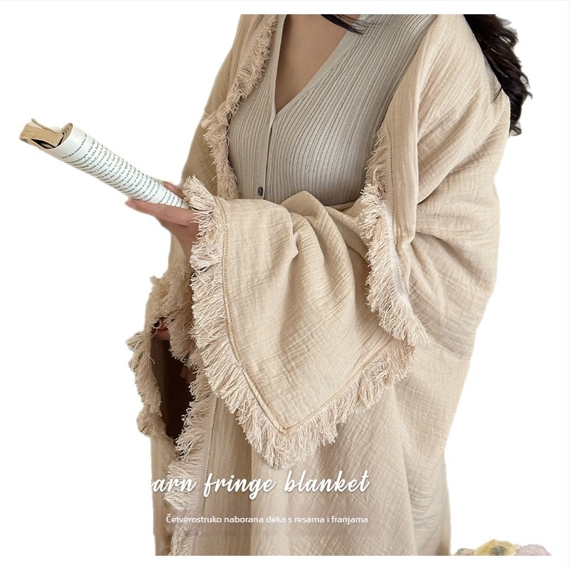 Ručnik-deka od poliestera, ispod 300 g, za sva godišnja doba, skandinavski stil