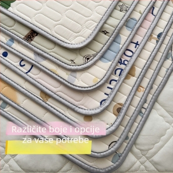 Dječji latex hladna podloga za dnevni odmor, Ice Silk tkanina, anti-slip, karikatura stil, 90% latex sadržaja