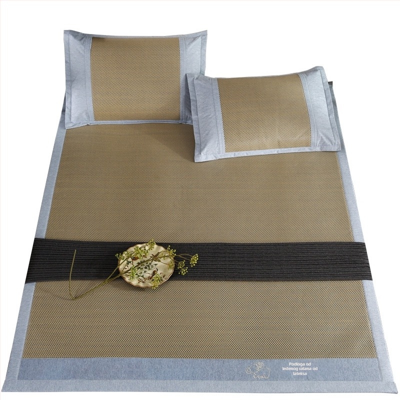 Baisini latex leden rotan madrac, 3-dijelni set, deblji, za krevet širine 1,8 m, s izvezenim modernim stilom