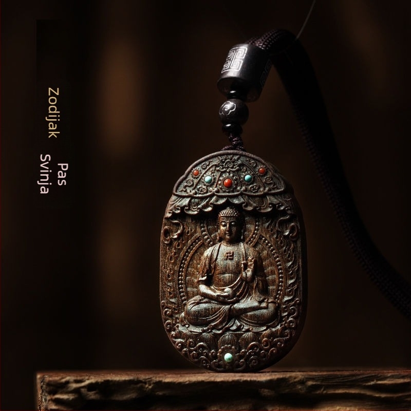 Ručno izrađena geometrijska cirkon ogrlica, prirodni stil