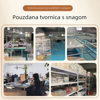 Vrata zavjesa protiv komaraca, poliester, čipka-til, za dom, spavaću sobu i ulaz — Novi kineski stil (jesen 2025)