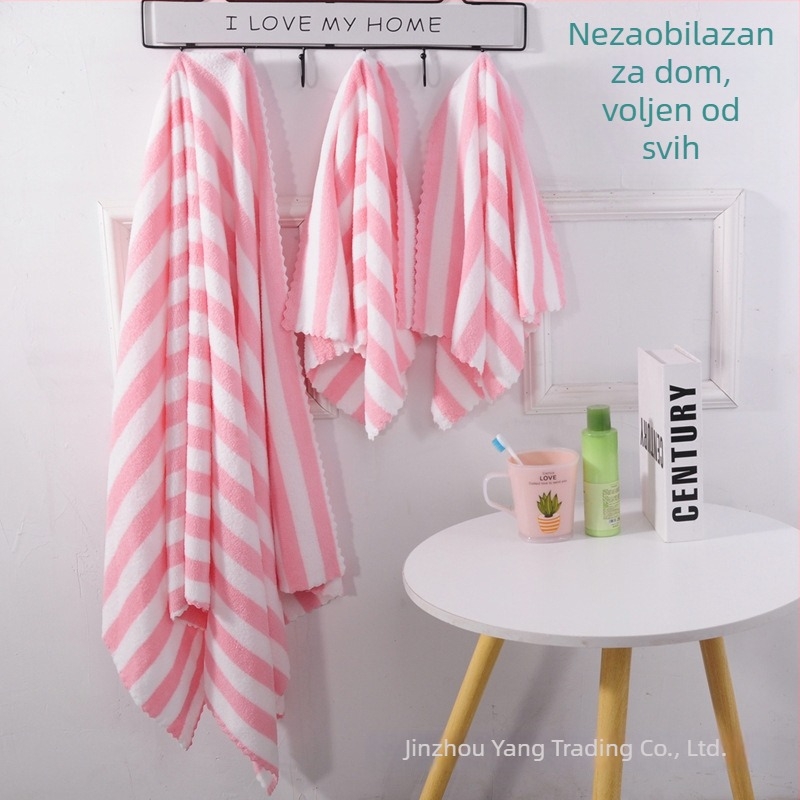 Set ručnika u poklon kutiji (3 kom) — ručnici od koralnog pliša, s logom, prilagodljivi, preko 500 g