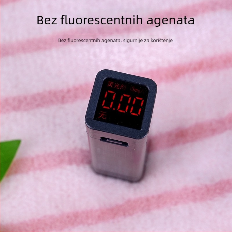 Set ručnika za kupanje u kutiji za poklon, prugast od koralnog velura; mogućnost prilagodbe logotipa; plosno tkanje; težina 500–600 g