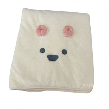 Koala crtani kupaonski ručnik, koralni pliš, apsorbirajući za odrasle, ravno tkanje, 120–140 g/m², pređa 14