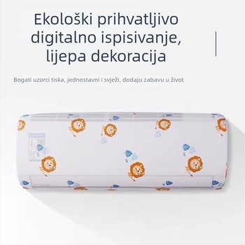 Navlaka za klima uređaj, minimalistički stil, univerzalni poklopac prašine