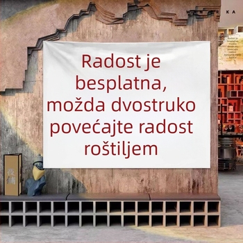 Tapiserija za pozadinu za kampiranje na otvorenom, najlonska tkanina, glavni sastav 30–40%, moderni minimalistički stil, ručno pranje