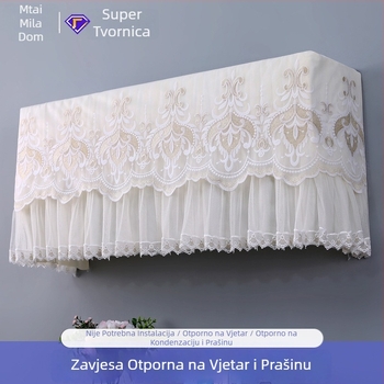 Miranda navlaka za klima-uređaj za zidni ormar, zaštita od prašine, kućna upotreba, pamuk i lan