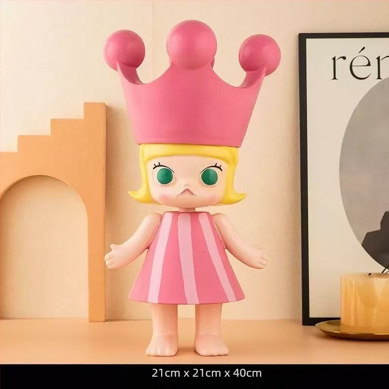 Figura princeze od smole za stol, koreanski stil, pogodna za poslovna darivanja