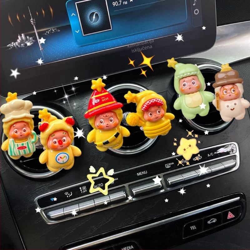 Automobilski difuzor aromaterapije za zrak ventila — metal, marka Other Homes, stil Novi kineski stil