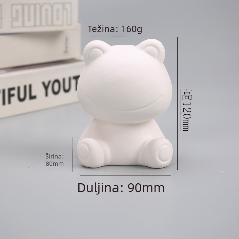 DIY oslikana keramička vaza — europski stil, ručna izrada, brend Zhenchengyi, Kategorija: Životinje, Pakiranje: kartonska kutija