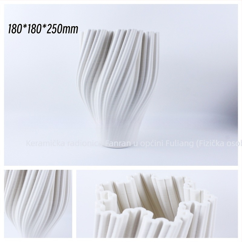 Porcelanska vaza, moderni minimalistički stil; materijal: porcelin; kategorija: vaza; pakiranje: obična ambalaža.