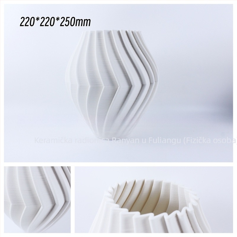 Porcelanska vaza, moderni minimalistički stil; materijal: porcelin; kategorija: vaza; pakiranje: obična ambalaža.