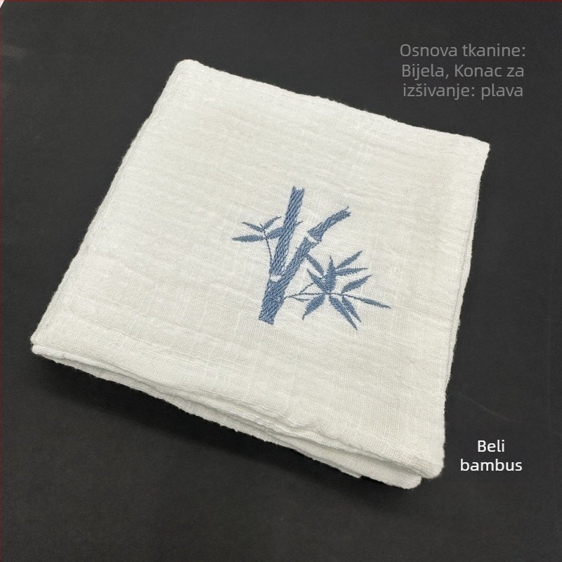 Čajna krpa s izšivkom, 100% pamuk, 330 g, upijanje 5-10 s