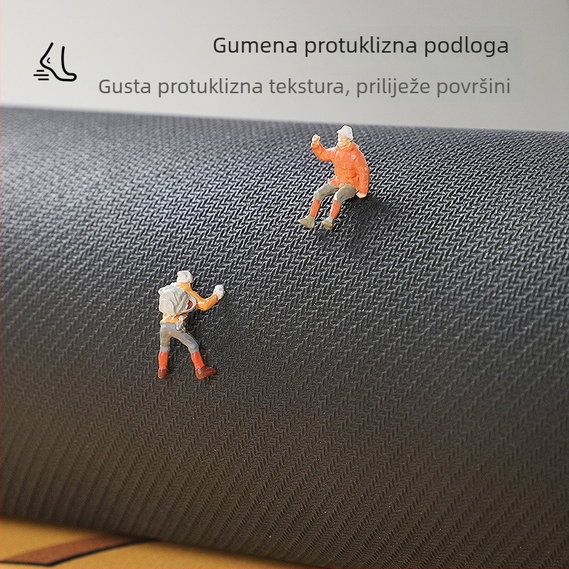 Kvadratni kupaonski tepih s likovima crtića, diatomitna glina, apsorbirajući, otporan na habanje, ulazni tepih