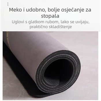 Kuhinjska podloga od diatomske gline, protuklizna, upija vodu i ulje, periva