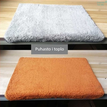 Tepih za stepenice dvokatnog kreveta, sintetička vlakna, ručno pranje, jednobojna, za dnevni boravak