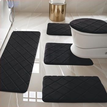 Set tepiha za kupaonicu – TPE materijal, za dnevni boravak, moderni minimalistički stil, kod Twxjd601099570596632