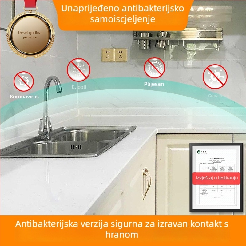 Prozirna samoljepljiva zaštitna folija za namještaj (PET, 99% PET sadržaj, jednostavan i moderan stil)