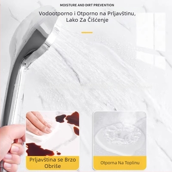 Naljepnica za zid s imitacijom mramora, PVC, 5+ komada, vodootporna, za kuhinju i restoran, moderni minimalistički stil, ogledalni efekt