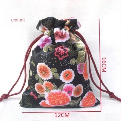 Torba za nakit, poliester, japanski stil, uzorak anime crtani, meka