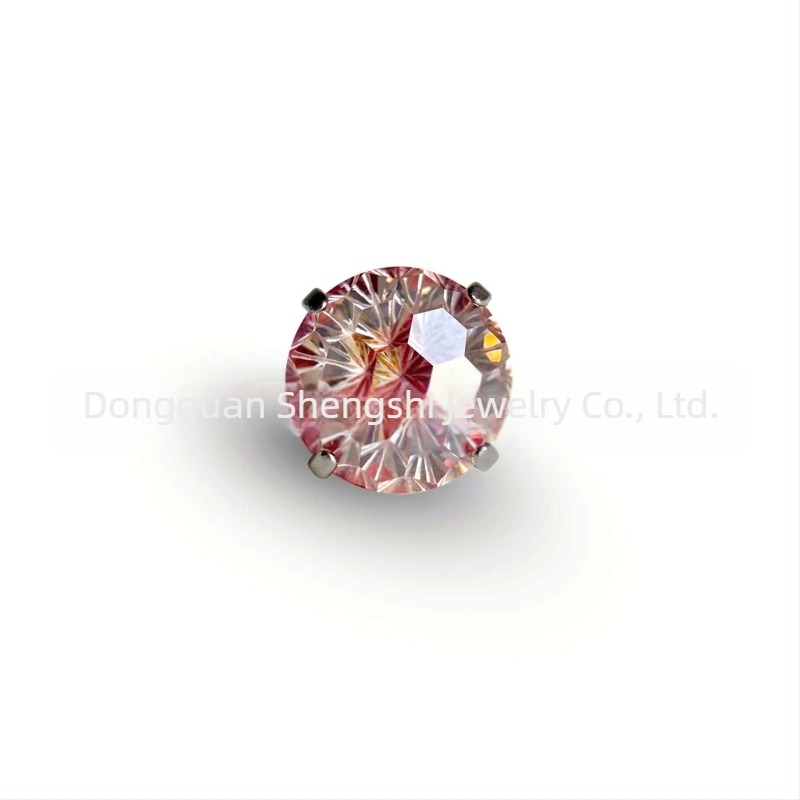 F136 Titanijski Gradient Fireworks Cut Zircon naušnice, usni piercing i jezični piercing, nakit za tijelo, G23 titan