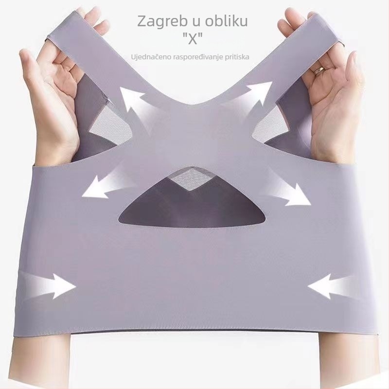 Bešivni sportski grudnjak s podrškom za leđa, bežični Push-Up, prozračan