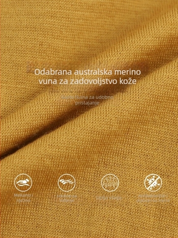 Meilino sportski grudnjak od merino vune za žene - brzo sušenje, za outdoor jogu i trčanje, model H06