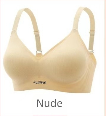 Caidanqi 196 Sportski grudnjak s 3/4 šalice, tanak oblikovan košarica, Ice Silk nylon smjesa, fiksne naramenice, stražnje tri redovi kukica