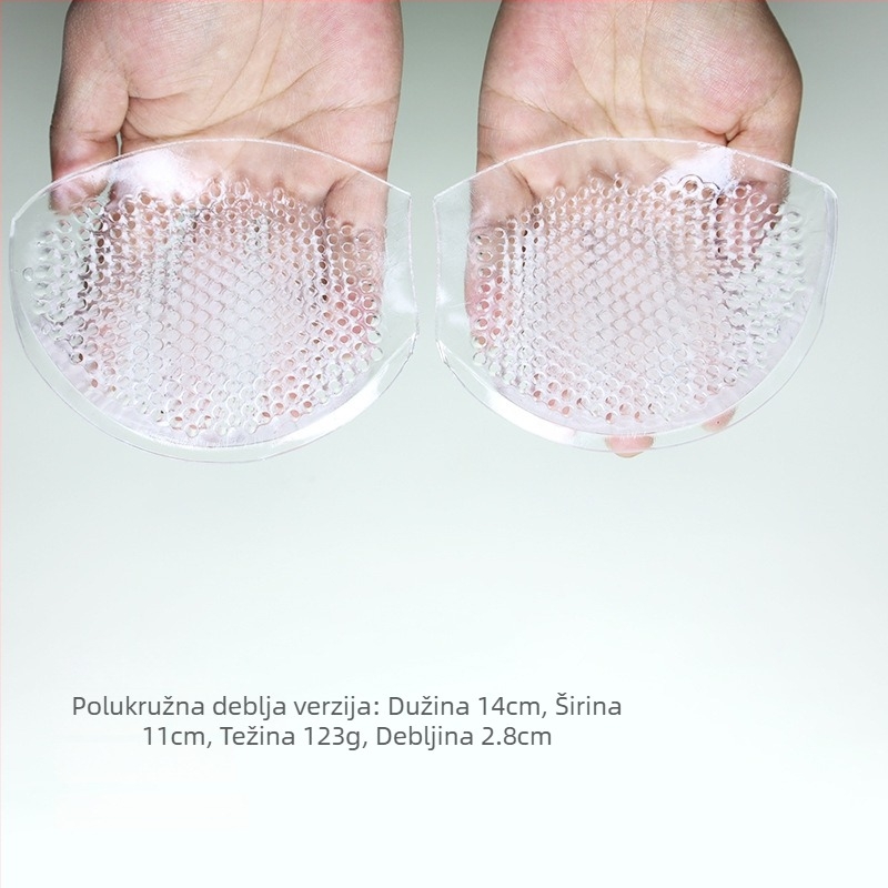 Silikonske grudne jastučiće, debeli, prozračni, samoljepljivi umetci
