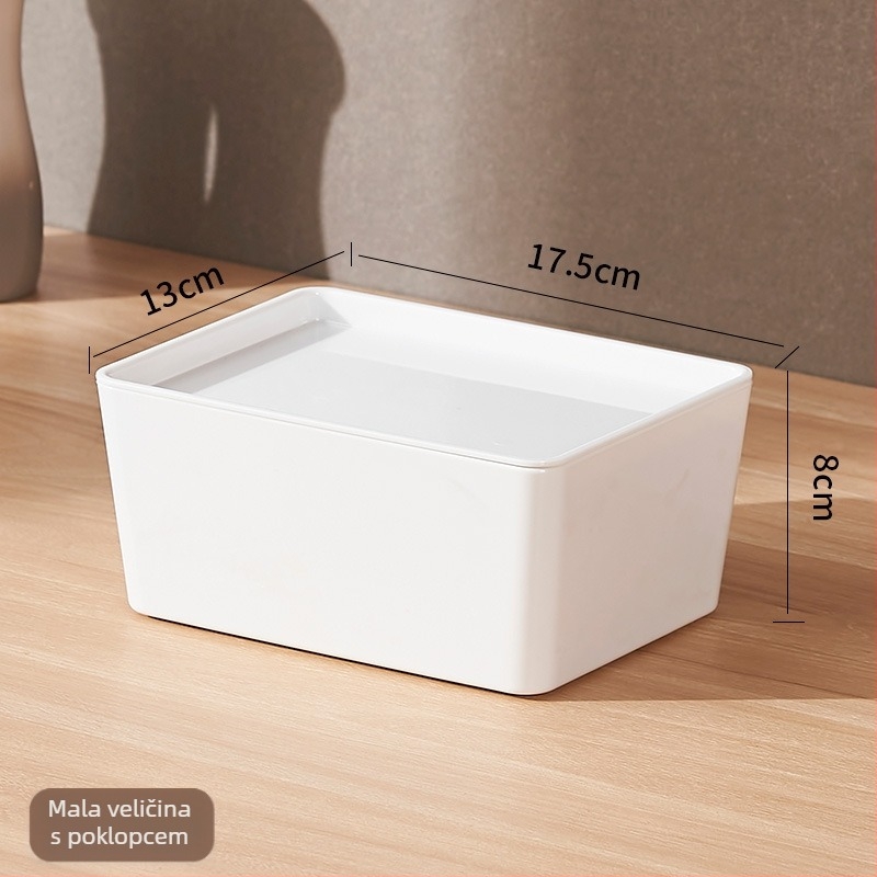 Xinqianxi plastična košara za pohranu - model 1301-1305, stolna kutija za pohranu