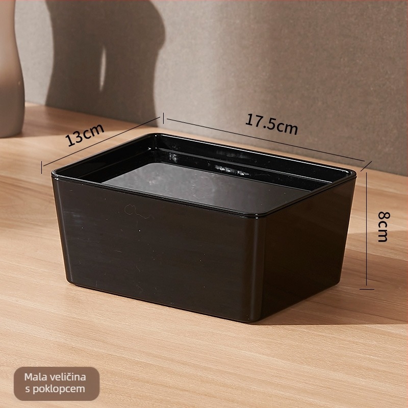 Xinqianxi plastična košara za pohranu - model 1301-1305, stolna kutija za pohranu