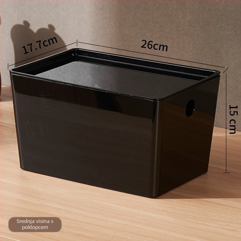 Xinqianxi plastična košara za pohranu - model 1301-1305, stolna kutija za pohranu