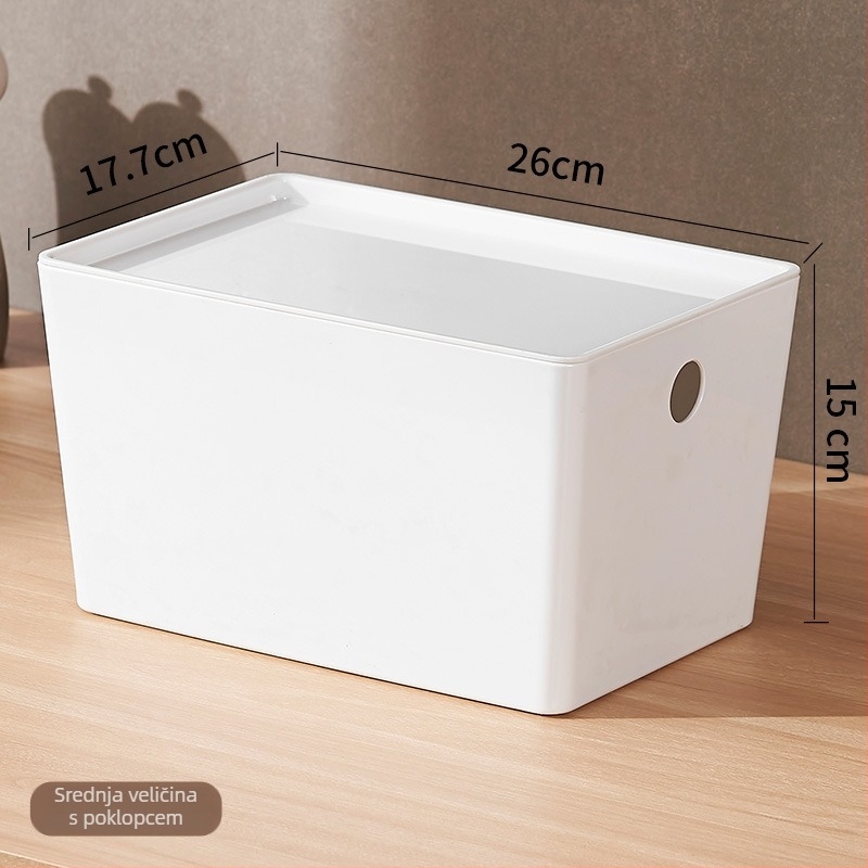 Xinqianxi plastična košara za pohranu - model 1301-1305, stolna kutija za pohranu