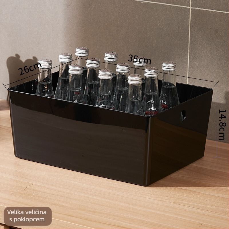 Xinqianxi plastična košara za pohranu - model 1301-1305, stolna kutija za pohranu