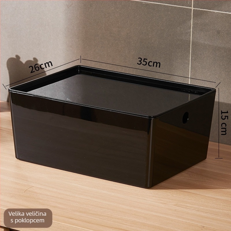 Xinqianxi plastična košara za pohranu - model 1301-1305, stolna kutija za pohranu