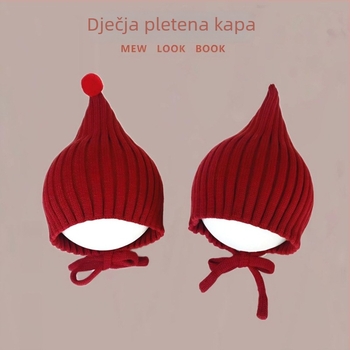 Kapa s kapulom i vilinskim ušima, pleteni šešir, zaštita ušiju i vjetrovita toplina za zimu