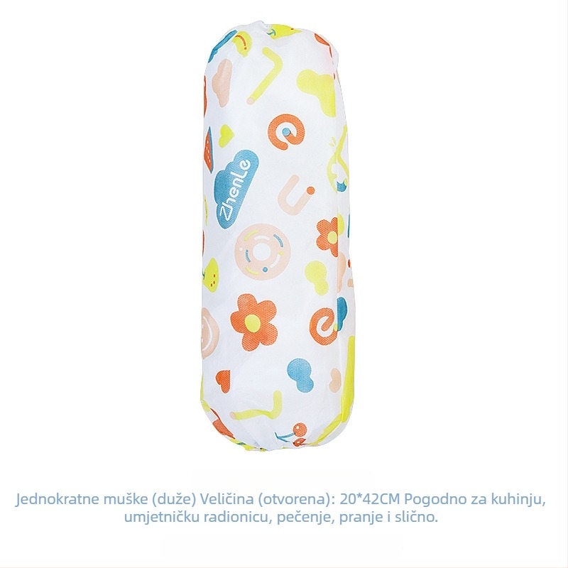 Jednokratne rukavne navlake za djecu – tkanina, otporne na prašinu, s otisnutim logom, pakiranje 240 komada