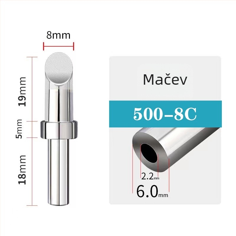 205H unutarnje grijanje vrh za spajanje, potkova-oblika oštrice, konstantna temperatura 500, USB automatska spajalica