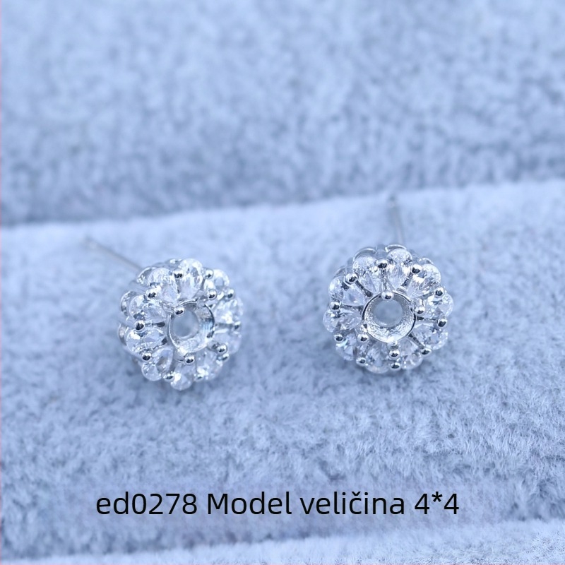 Naušnice, bakar, elektroplatirano, geometrijski dizajn, korejski stil, proljeće 2025