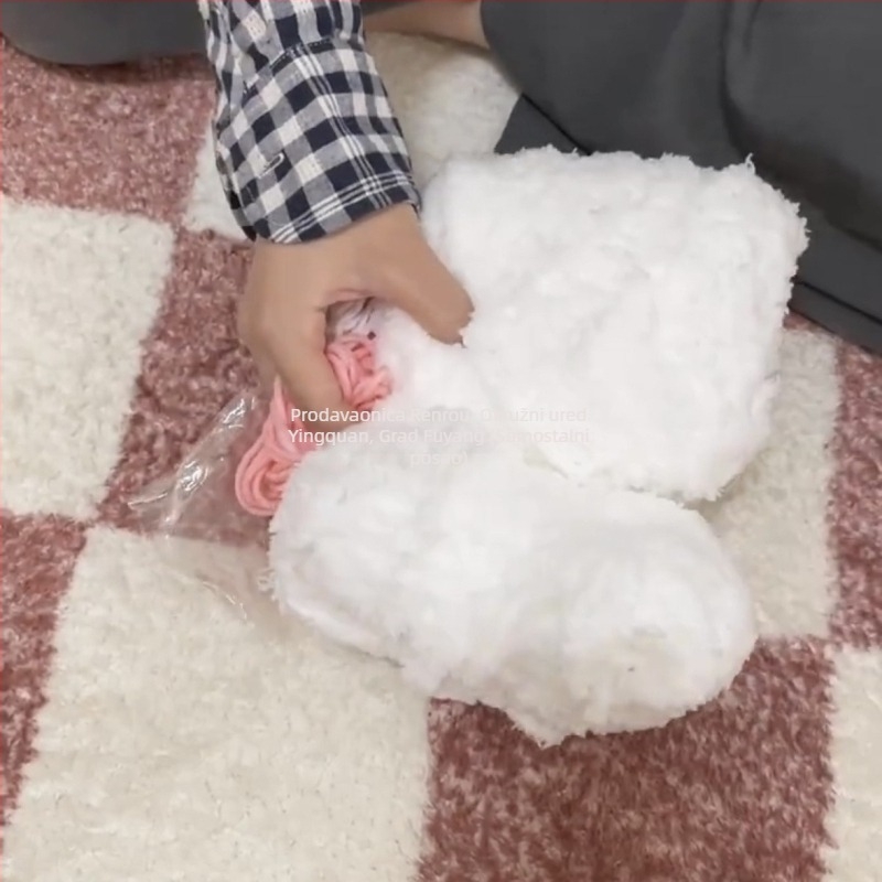 Rukavice s mačjim šapicama - pola prsta, plišano ispletene, topli, za djecu, ljeto 2021