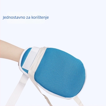 Rukavice za ograničavanje pokreta za ležeće starije osobe s demencijom — protiv ogrebotina, prozračne pamukaste, model 125, za ruke, infracrveno grijanje