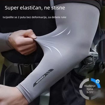 Ljetne rukavice za ruke s UV zaštitom, prozračni Ice Silk materijal, najlon >96%, za vožnju biciklom i automobilom
